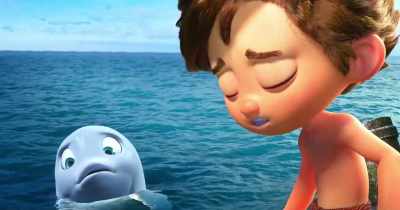 (boy moans inquisitively) - Dolphin Boy