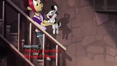 Boy, it sure is dark down here, huh, little guy? - Bunnicula