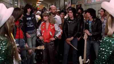 Boy, this sure is
rock-'n'-roll high school. - Rock 'n' Roll High School