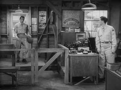 Boy that was close! The Colonel
almost had me that time. - At War with the Army