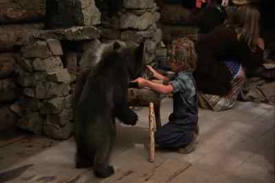 Boy, these guys sure eat a lot. - The Adventures of the Wilderness Family