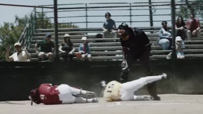 - [boy] Throw home! Throw home! - [cheering] - Kidding