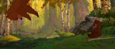 Boy that tree is strong huh - Brother Bear