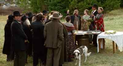 Boys,
a toast to the most beautiful lass - The Ballad of Little Jo