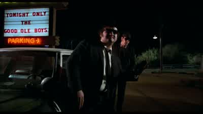 Boys look a little upset. - The Blues Brothers