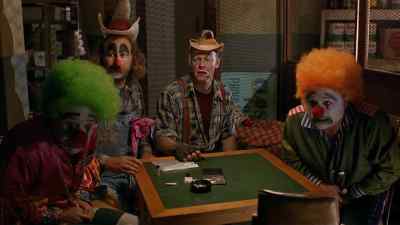 - Boys, the poop has hit the fan. - Shakes the Clown