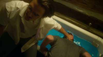 (Brad gurgling under water) - Bystanders