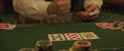 Brad’s betting represented
a huge hand - Molly's Game