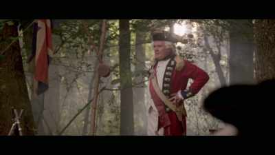 ‐ Braddock's
a veteran commander, - Washington