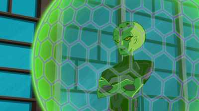 Brainiac is a superior intelligence,
you will not lay hands on him. - Justice League Action