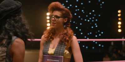 - Brains, beauty, brawn. Triple threat. - GLOW