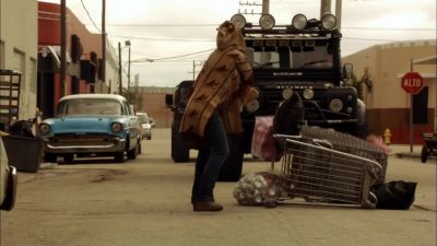 [ Brakes Screech ] - Burn Notice