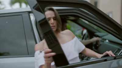 (brakes screeching) - A Dangerous Affair