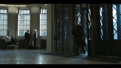 [brakes squeak softly] - The Crown