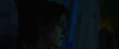 -(BRAKES SQUEALING)
-(LOU SIGHS) - Love Lies Bleeding