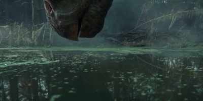 - [Branches snap]
- [Roars] - Jurassic World: Dominion