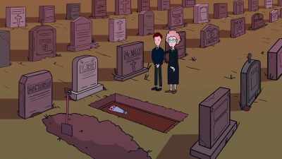 Brandon and his Gran
seemed really close. - My Old School