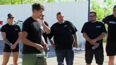 Brandon James, Brandon James.
Scott Lassiter. - Street Outlaws No Prep Kings Team Attack