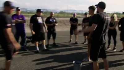 Brandon James, California,
going up against Team Future. - Street Outlaws No Prep Kings Team Attack