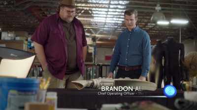 BRANDON: There it is, the scoop arm. - Prop Culture