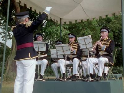 (brass band playing) - Agatha Christie's Poirot