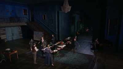 (BRASS BAND PLAYS MILITARY MARCH) - Great British Theatre