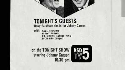 (brassy music) - The Sit-In: Harry Belafonte Hosts The Tonight Show