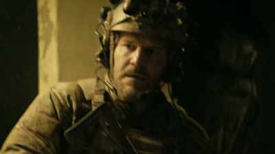 Bravo 4, hold what you
got. Do not breach the gate. - SEAL Team