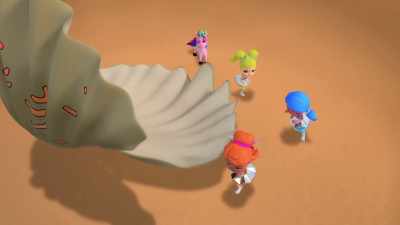 Bravo, Maestro Mandy!
Now hurry, to the Praxtons! - Rainbow Rangers