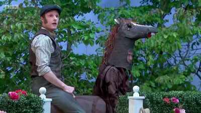 Bray!
Until tonight, my love. - The Goes Wrong Show