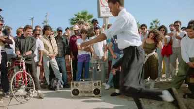 Break dancing,
and MCs rapping over beats. - Unbanned: The Legend of AJ1