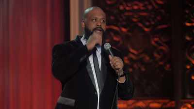 Break it down, my man.
I got debt." - Marlon Wayans Presents: The Headliners