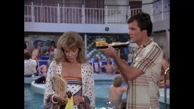 Breakfast for two,
madame. - The Love Boat