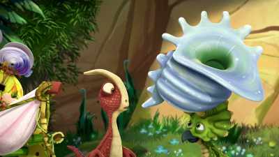 -(Breathes in, faint result)
-(Chuckles) - Gigantosaurus