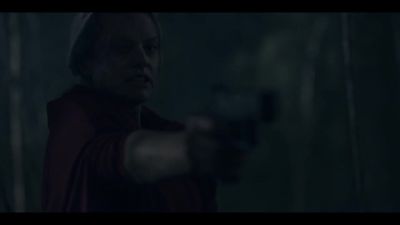 [breathing heavily] - The Handmaid's Tale