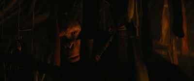 [breathing heavily] - Kingdom of the Planet of the Apes