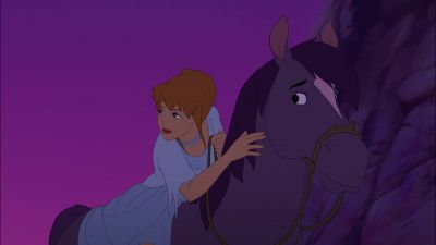 - [breathing heavily]
- [whinnies] - Cinderella 3: A Twist in Time