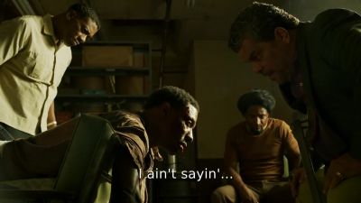 [ Breathing shakily ] - Godfather of Harlem
