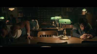 - [breathing steadily] - Deadly Class