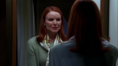 BREE SOBBED QUIETLY
IN THE RESTROOM - Desperate Housewives