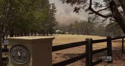BRENDON O'CONNOR:
We had the Green Wattle fire - A Fire Inside