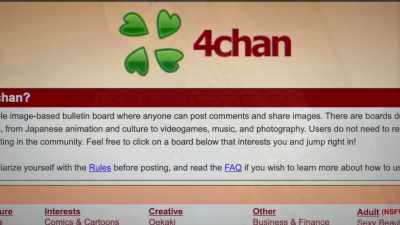 Brennan:
When I first found 4chan, - Q: Into the Storm