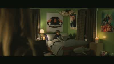 Bret and I are gonna be on the couch downstairs. - Lights Out