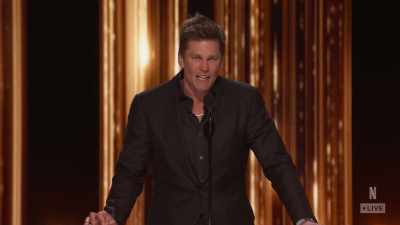 Brett Favre was still faxing
his dick pics. - The Roast of Tom Brady