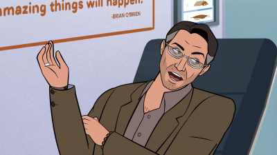 Brian: Always had a job
with constant promotions - Birdgirl