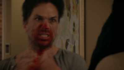 -Brian, no!
-(knife slashes) - The Bite