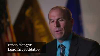 BRIAN SLINGER: We’re out
jogging that morning - Killer Cases