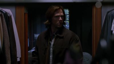 Brick's closet. Doesn't look like
this stuff's been touched in a year. - Supernatural