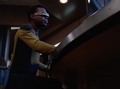 - Bridge, Engineering.
- Yes, Lieutenant? - Star Trek: The Next Generation