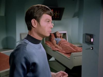 - Bridge.
- I have a patient here - Star Trek